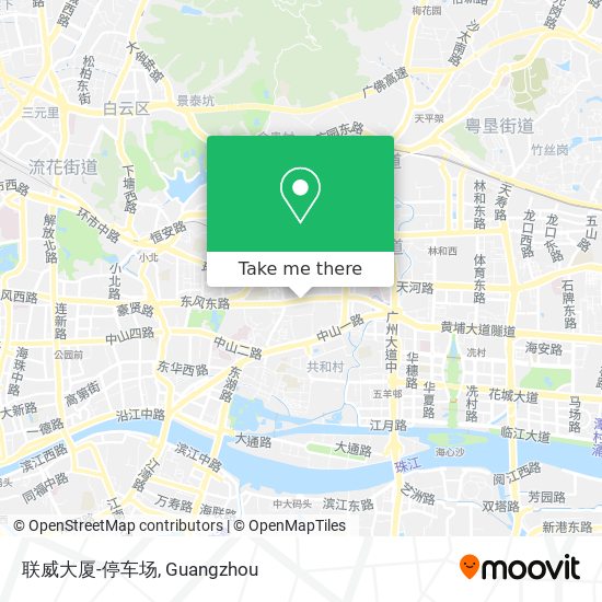 联威大厦-停车场 map