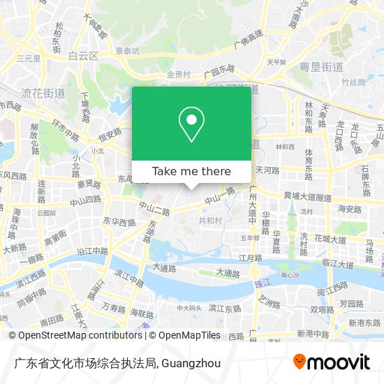 广东省文化市场综合执法局 map