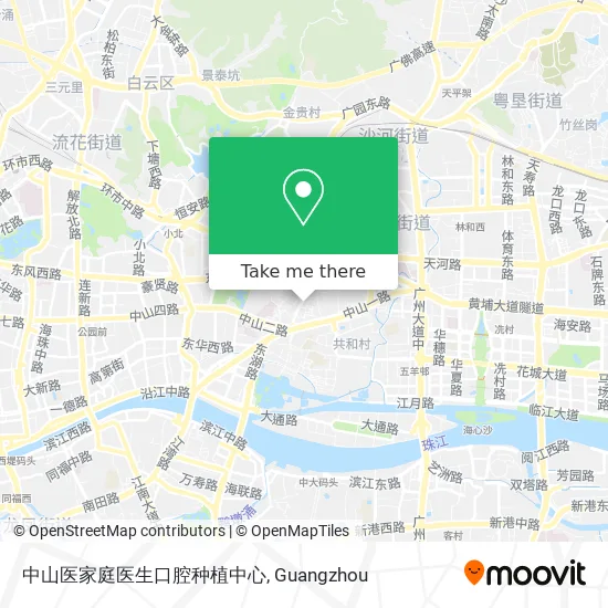 中山医家庭医生口腔种植中心 map