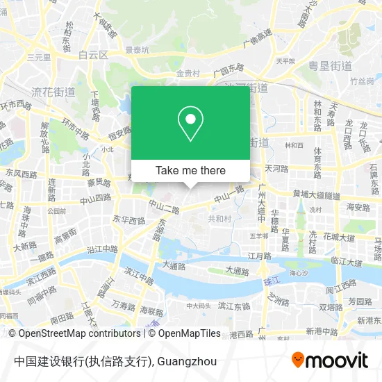 中国建设银行(执信路支行) map