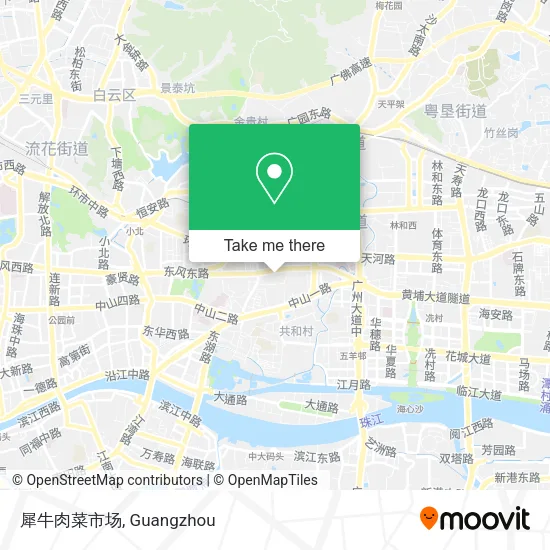犀牛肉菜市场 map