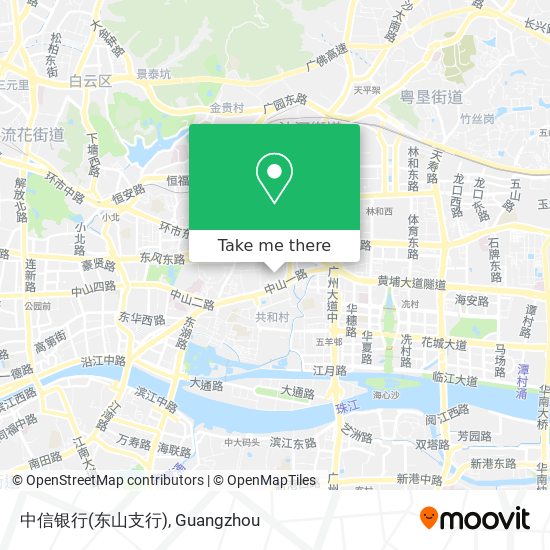 中信银行(东山支行) map