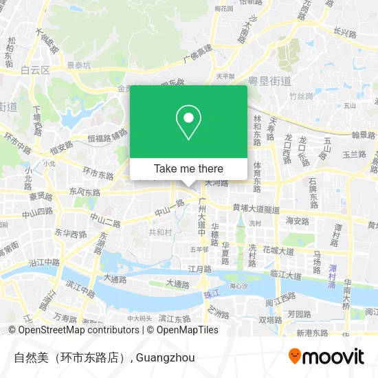 自然美（环市东路店） map