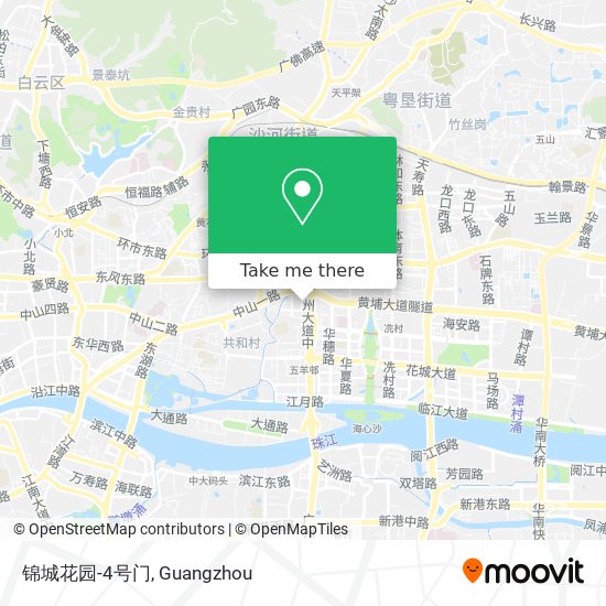 锦城花园-4号门 map