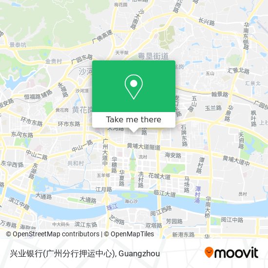 兴业银行(广州分行押运中心) map