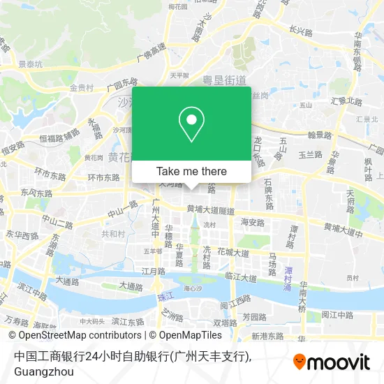 中国工商银行24小时自助银行(广州天丰支行) map