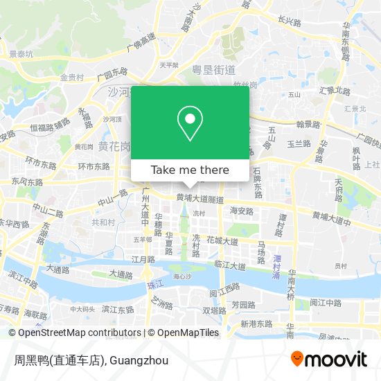 周黑鸭(直通车店) map