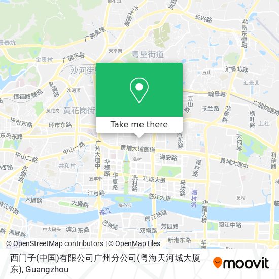 西门子(中国)有限公司广州分公司(粤海天河城大厦东) map