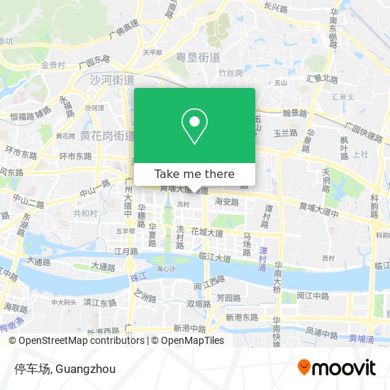 停车场 map