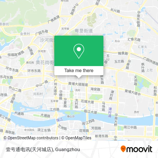 壹号通电讯(天河城店) map