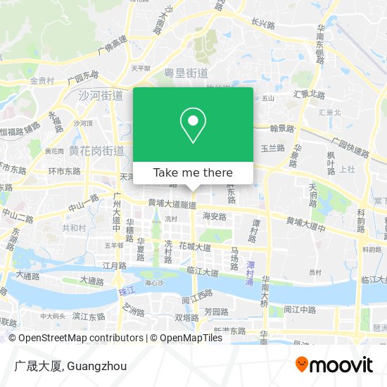 广晟大厦 map
