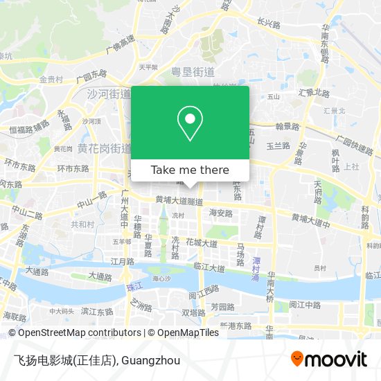 飞扬电影城(正佳店) map