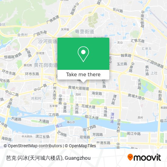 芭克·闪冰(天河城六楼店) map
