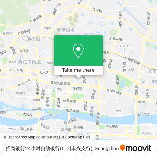 招商银行24小时自助银行(广州丰兴支行) map