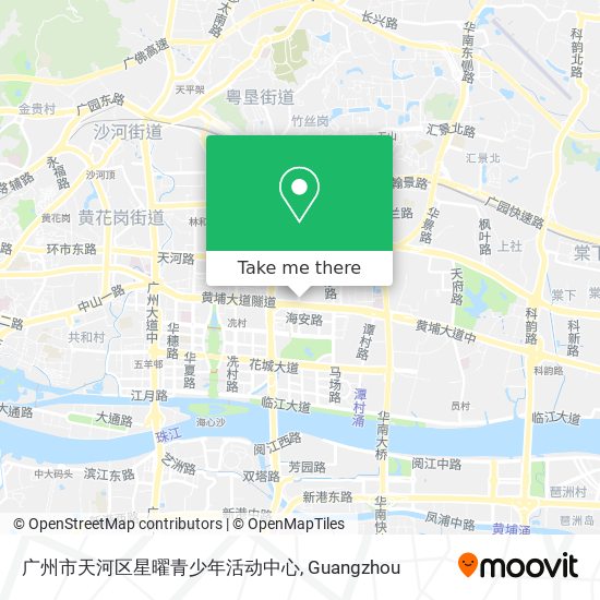 广州市天河区星曜青少年活动中心 map