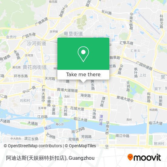 阿迪达斯(天娱丽特折扣店) map