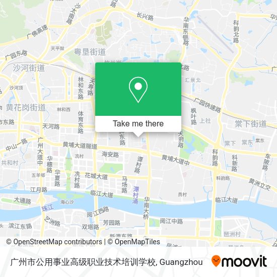 广州市公用事业高级职业技术培训学校 map