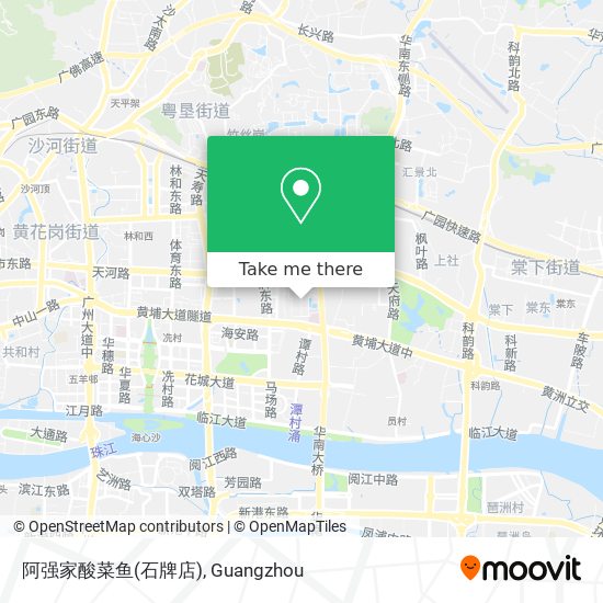阿强家酸菜鱼(石牌店) map