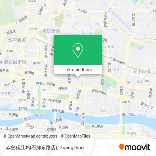 淼鑫猪肚鸡(石牌东路店) map