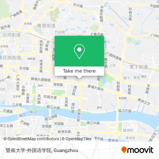 暨南大学-外国语学院 map