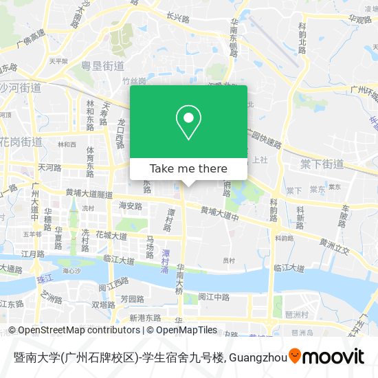 暨南大学(广州石牌校区)-学生宿舍九号楼 map