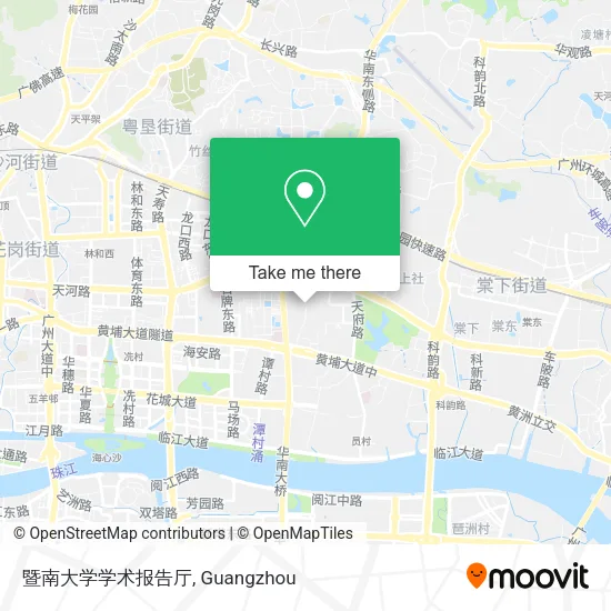 暨南大学学术报告厅 map
