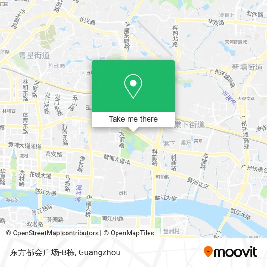 东方都会广场-B栋 map