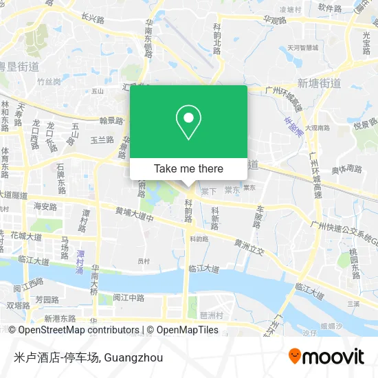 米卢酒店-停车场 map