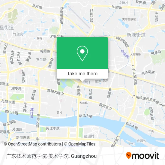 广东技术师范学院-美术学院 map