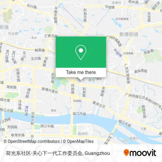 荷光东社区-关心下一代工作委员会 map