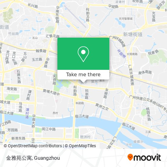 金雅苑公寓 map