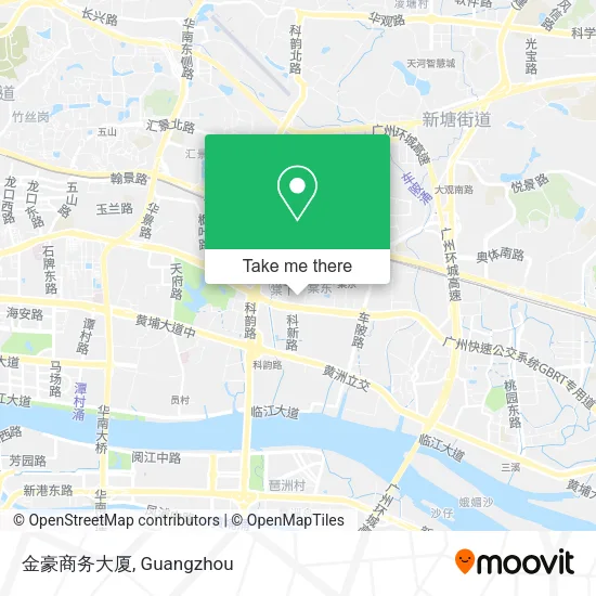 金豪商务大厦 map