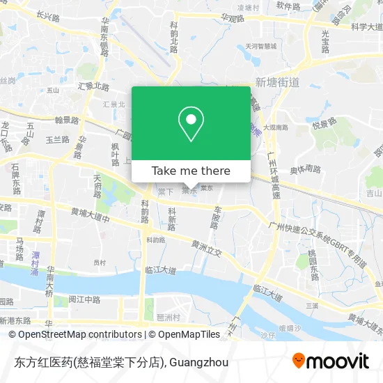 东方红医药(慈福堂棠下分店) map