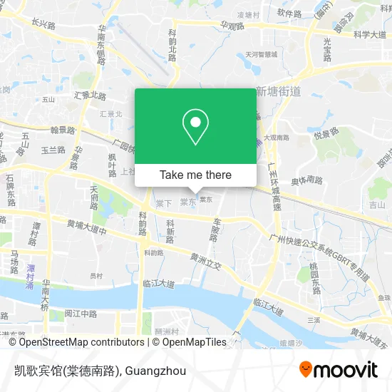 凯歌宾馆(棠德南路) map