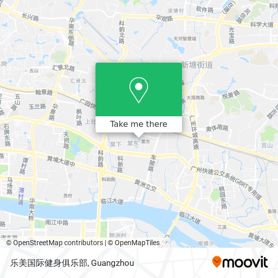 乐美国际健身俱乐部 map