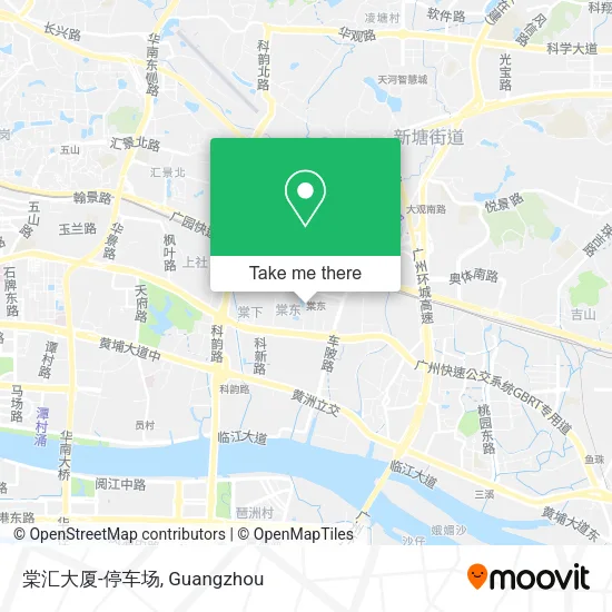 棠汇大厦-停车场 map