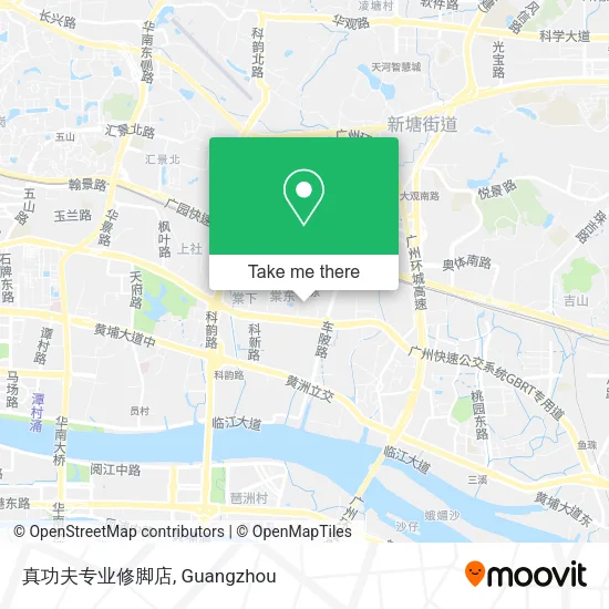 真功夫专业修脚店 map