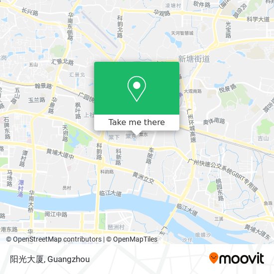 阳光大厦 map