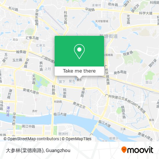 大参林(棠德南路) map