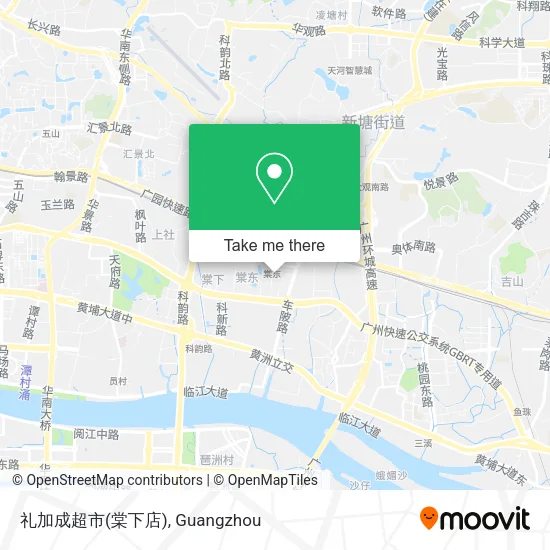 礼加成超市(棠下店) map