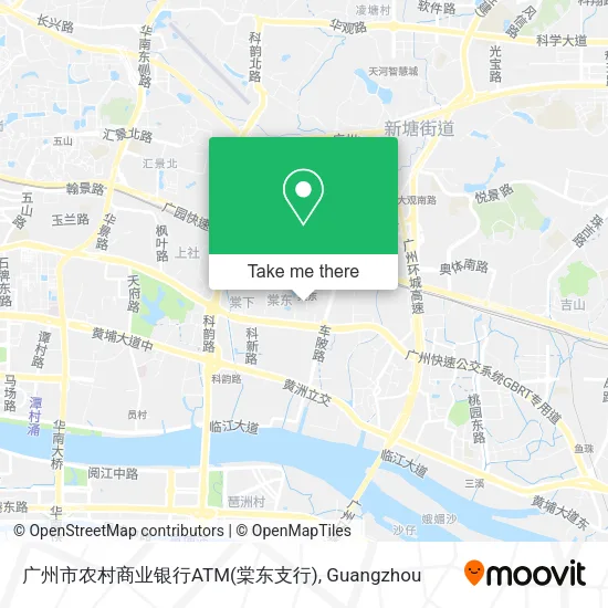 广州市农村商业银行ATM(棠东支行) map