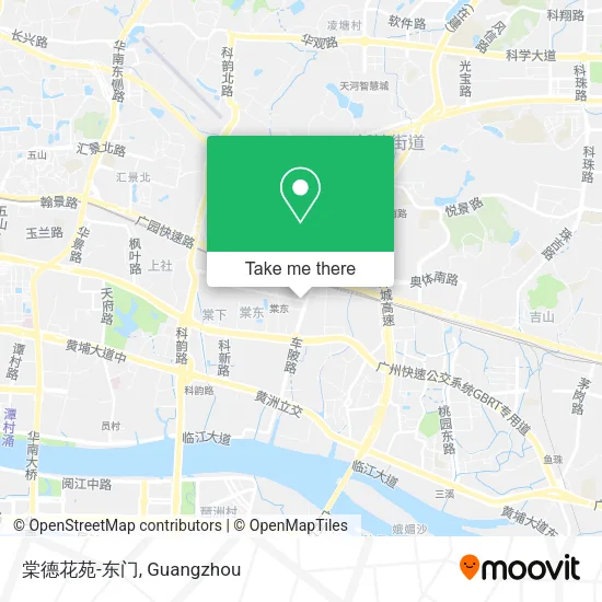 棠德花苑-东门 map