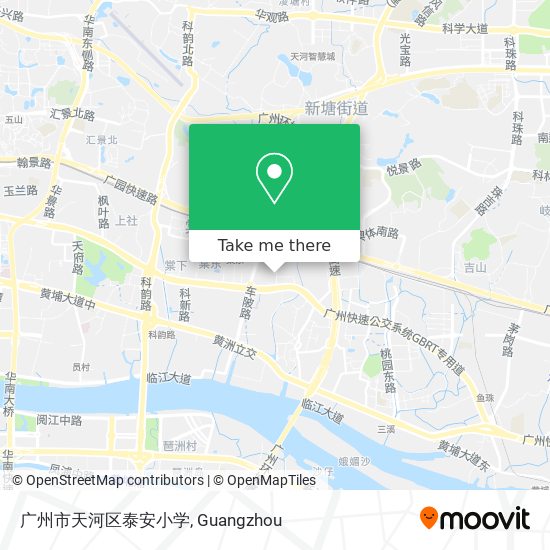 广州市天河区泰安小学 map