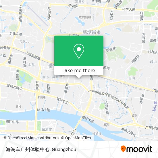 海淘车广州体验中心 map