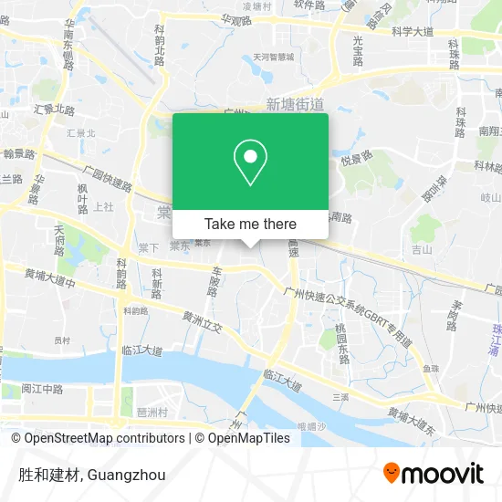 胜和建材 map