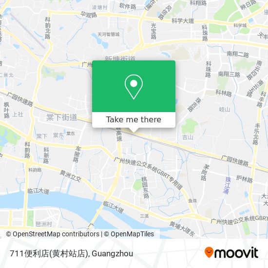 711便利店(黄村站店) map