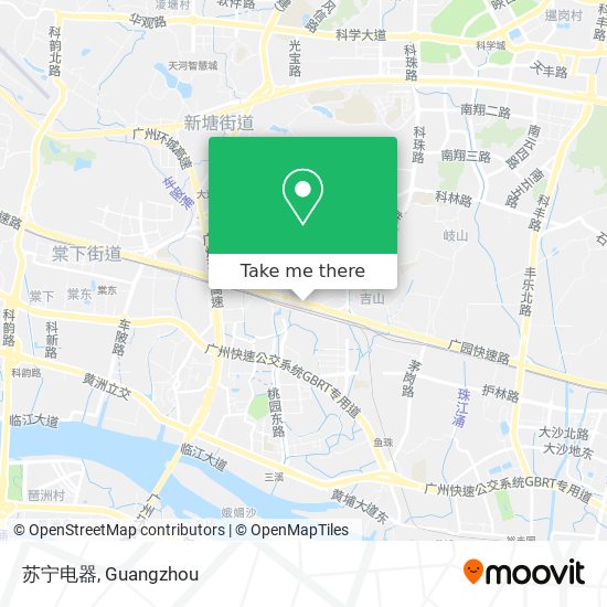 苏宁电器 map