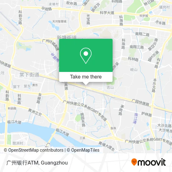 广州银行ATM map