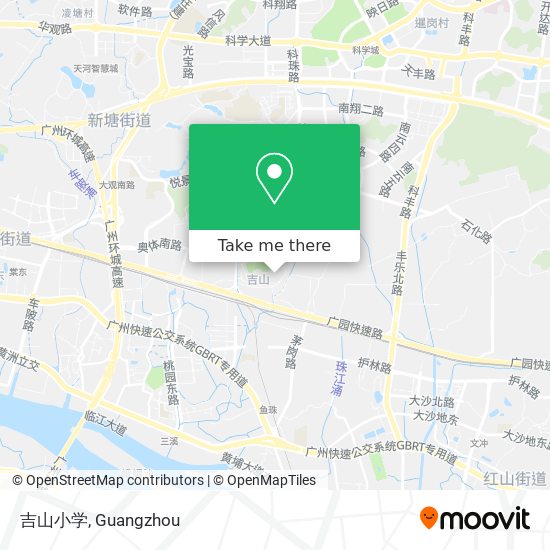 吉山小学 map