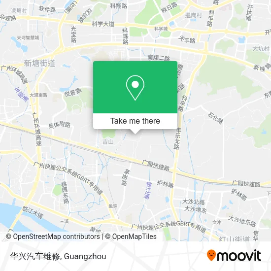 华兴汽车维修 map